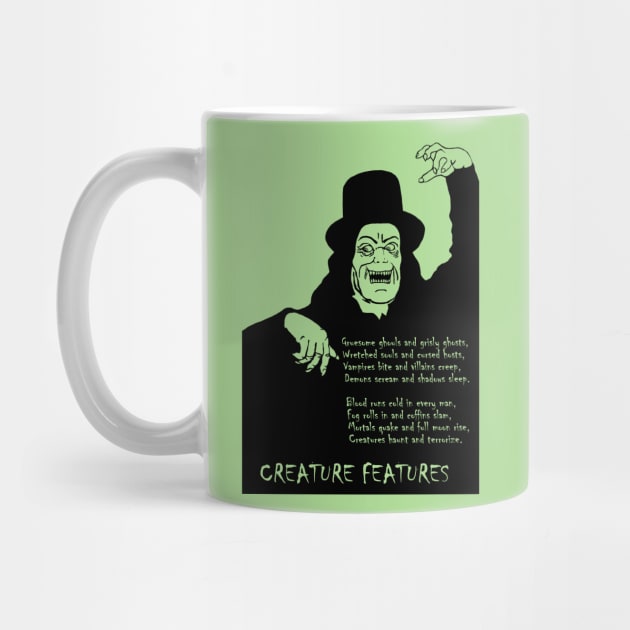 Creature Feature by T-Shirt Retro